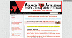Desktop Screenshot of isere-antifascisme.org