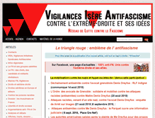 Tablet Screenshot of isere-antifascisme.org